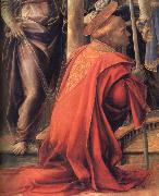 Fra Filippo Lippi Details of Madonna and Child with Angels,St Frediano and St Augustine oil painting artist